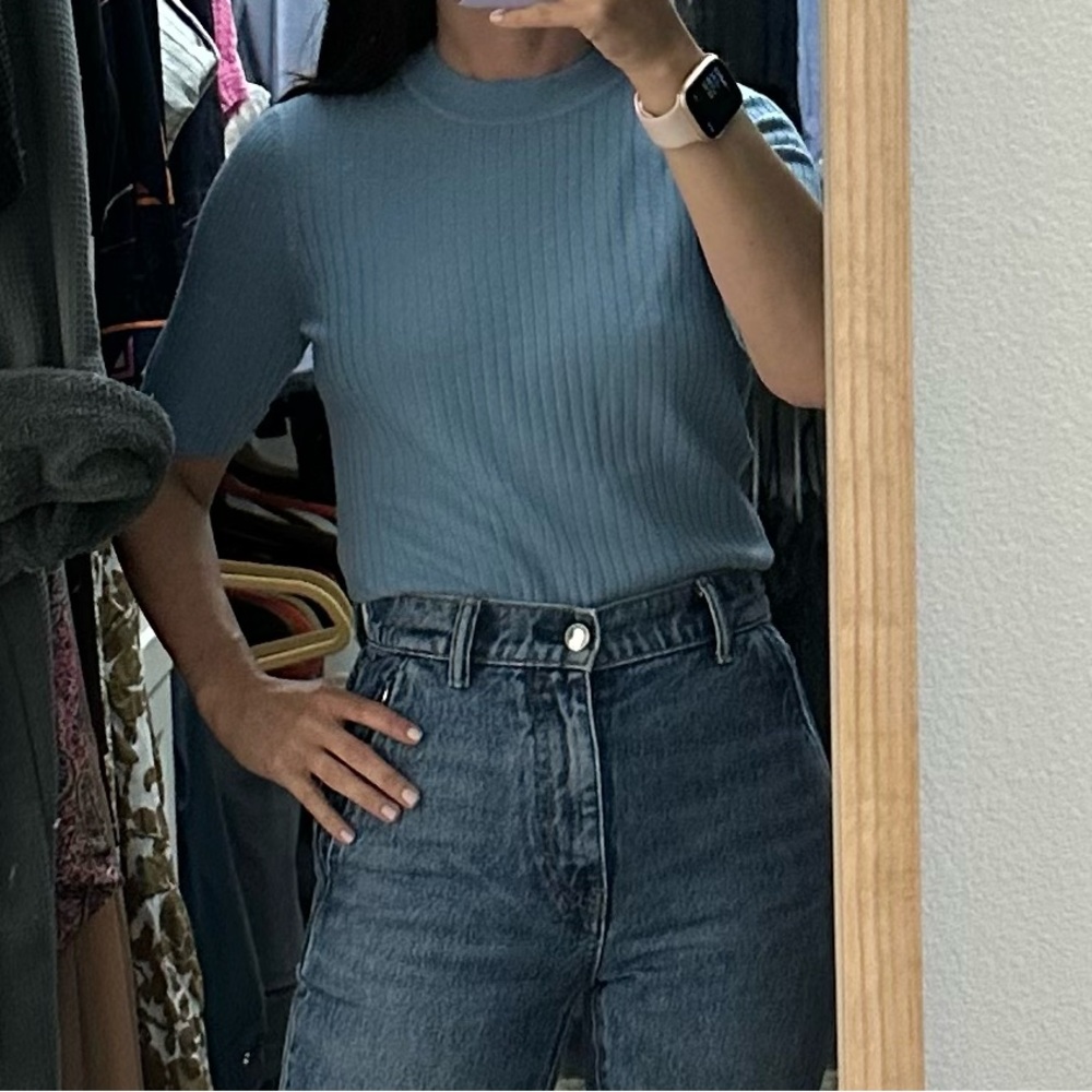LouLou Studio Jidda Ribbed Wool and Cashmere Top
XS
